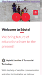 Mobile Screenshot of edutel.in